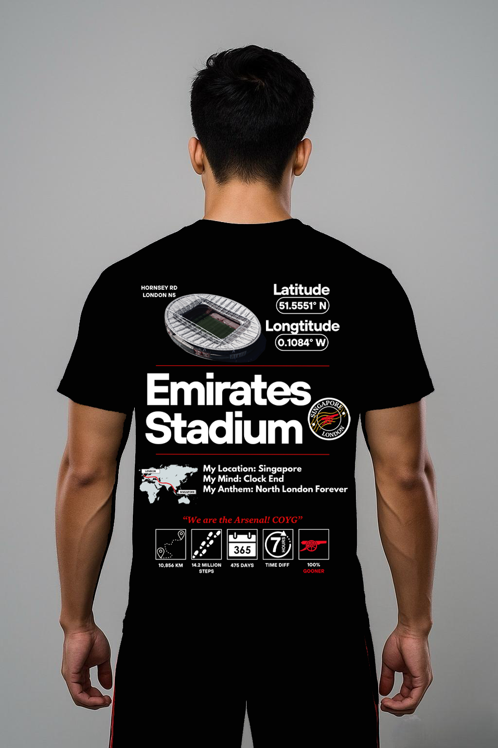 Arsenal - Journey from Singapore