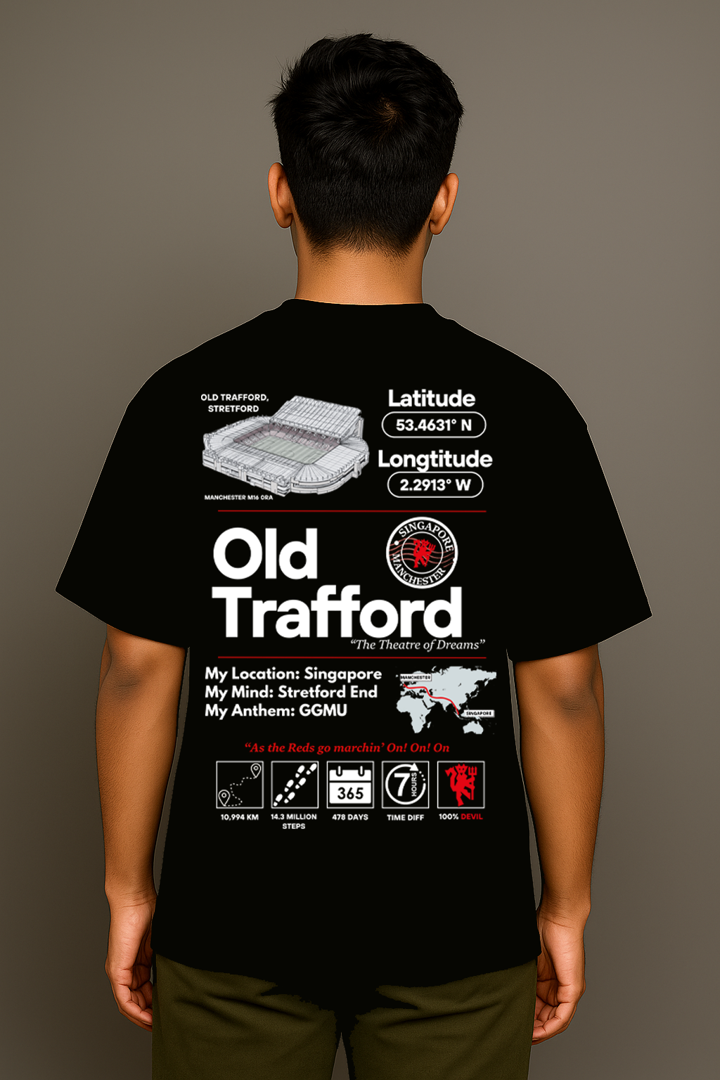 Manchester United - Journey from Singapore