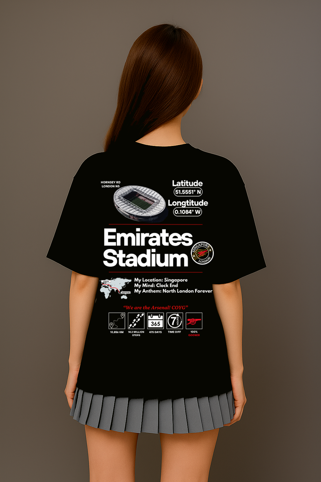 Arsenal - Journey from Singapore