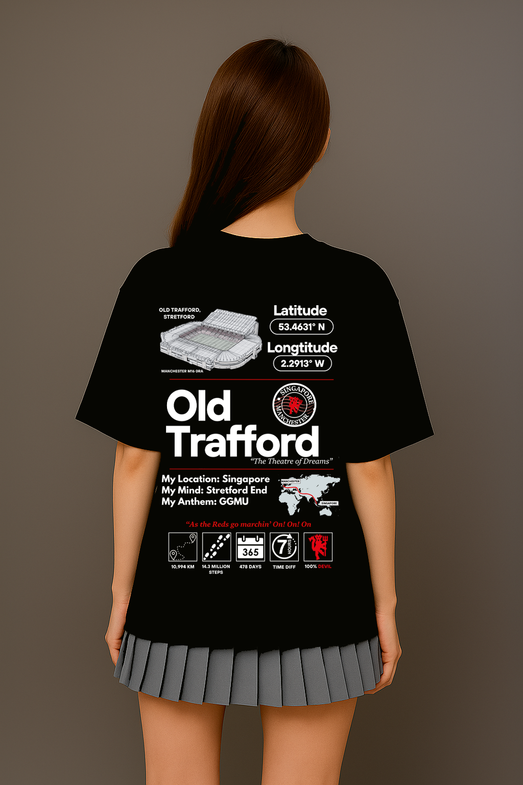 Manchester United - Journey from Singapore